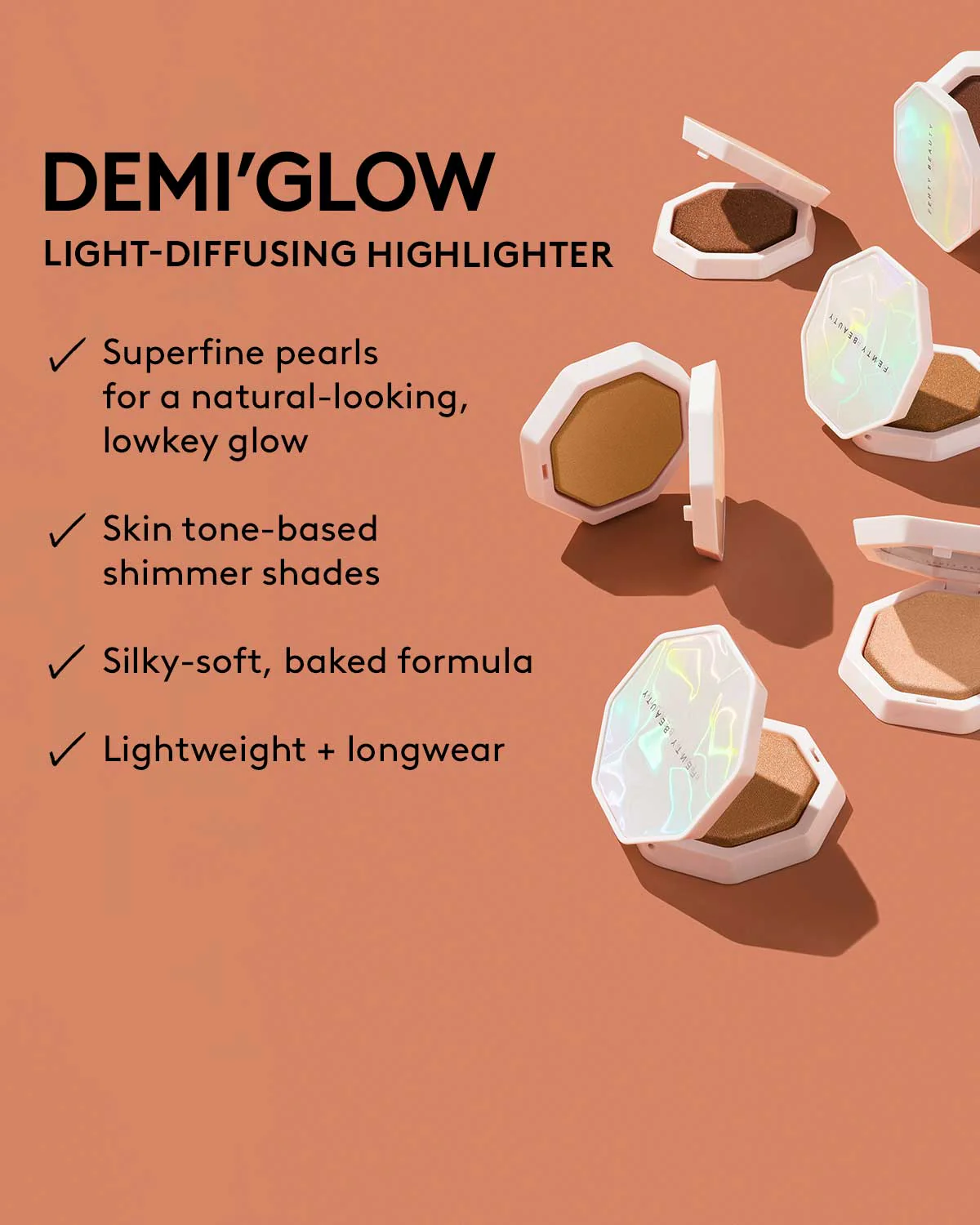 Demi'glow Light-Diffusing Highlighter — Tutu Much - Image 6
