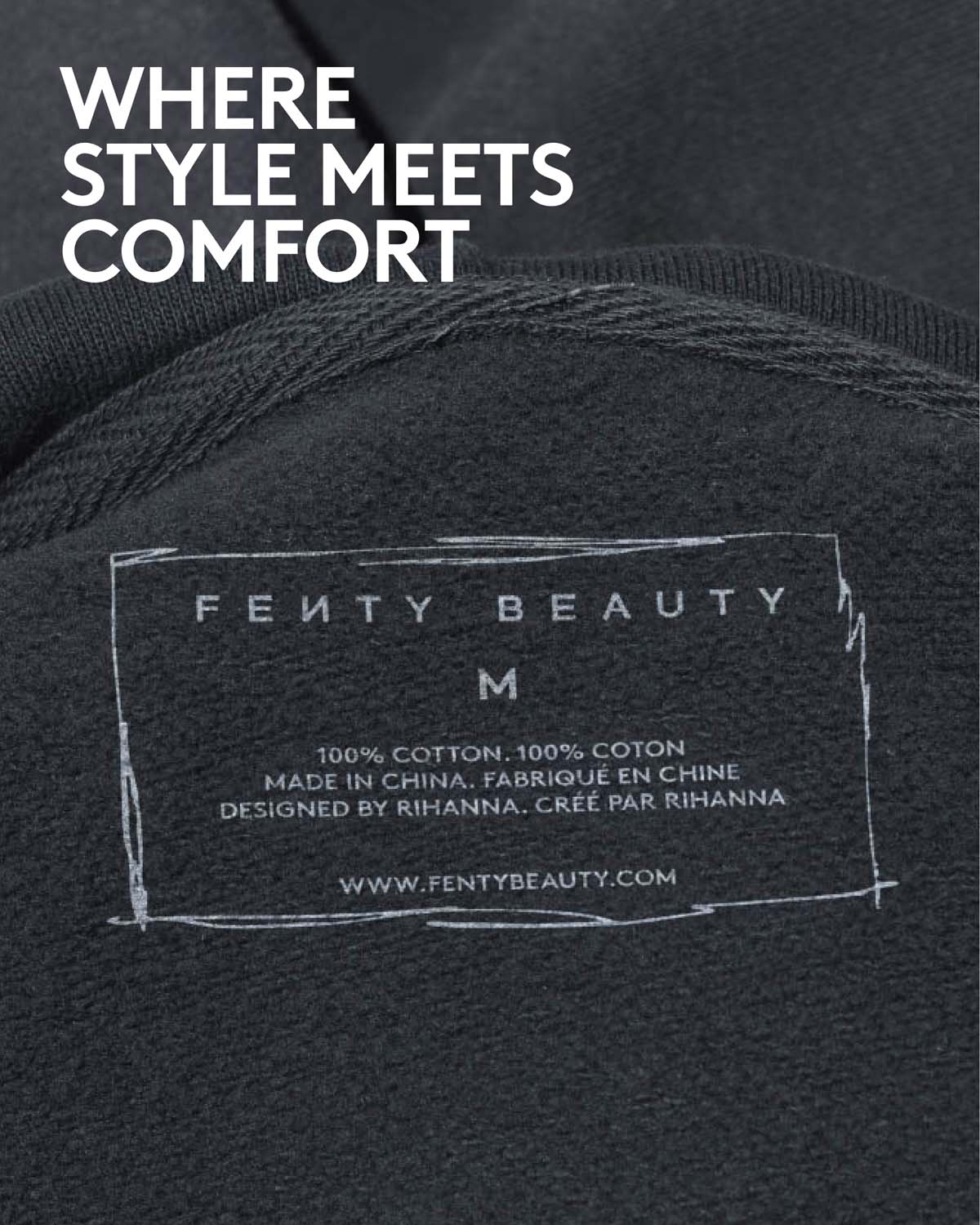 Fenty Beauty Oversized Unisex Hoodie — S - Image 10