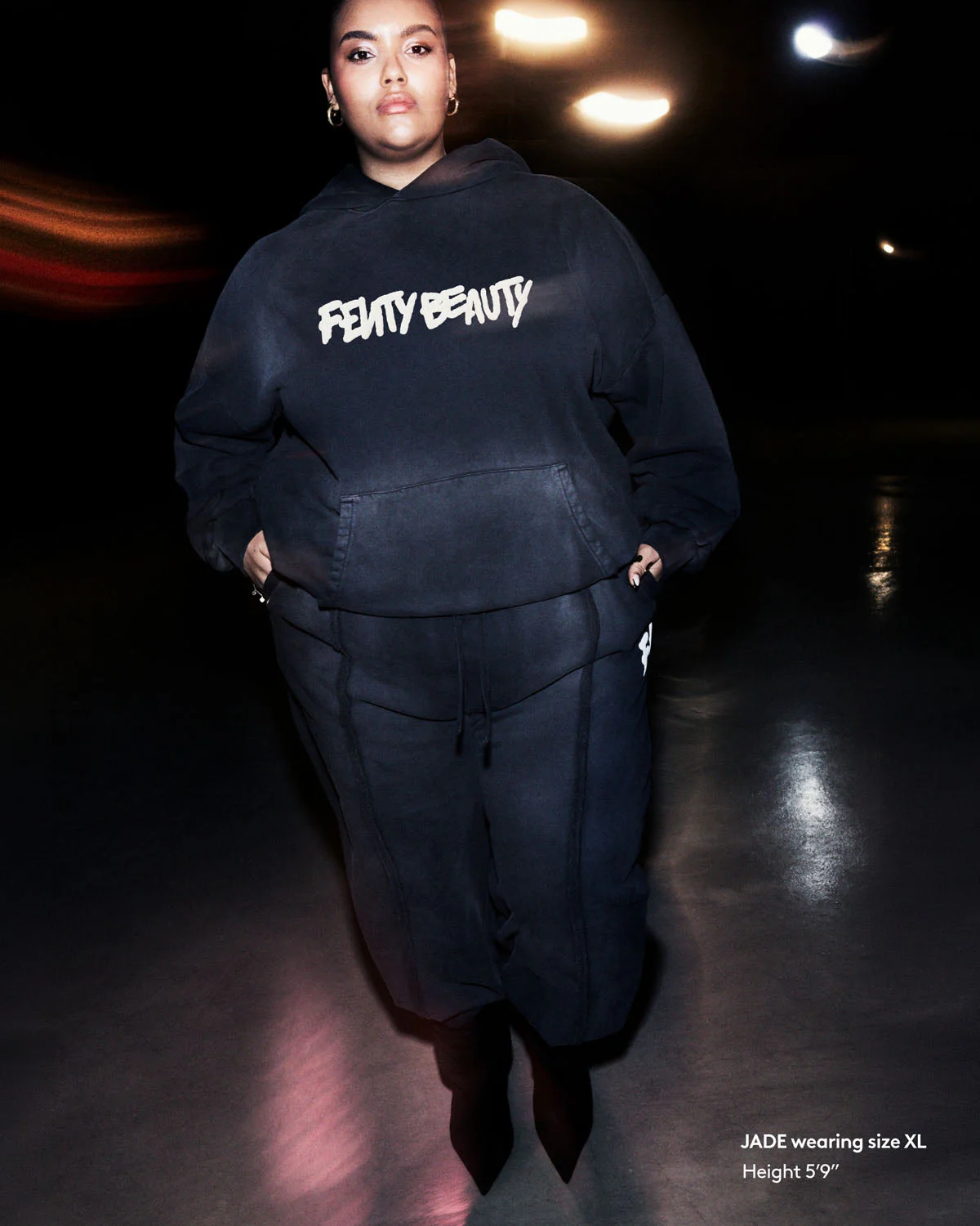 Fenty Beauty Oversized Unisex Straight Leg Sweatpants — L - Image 8