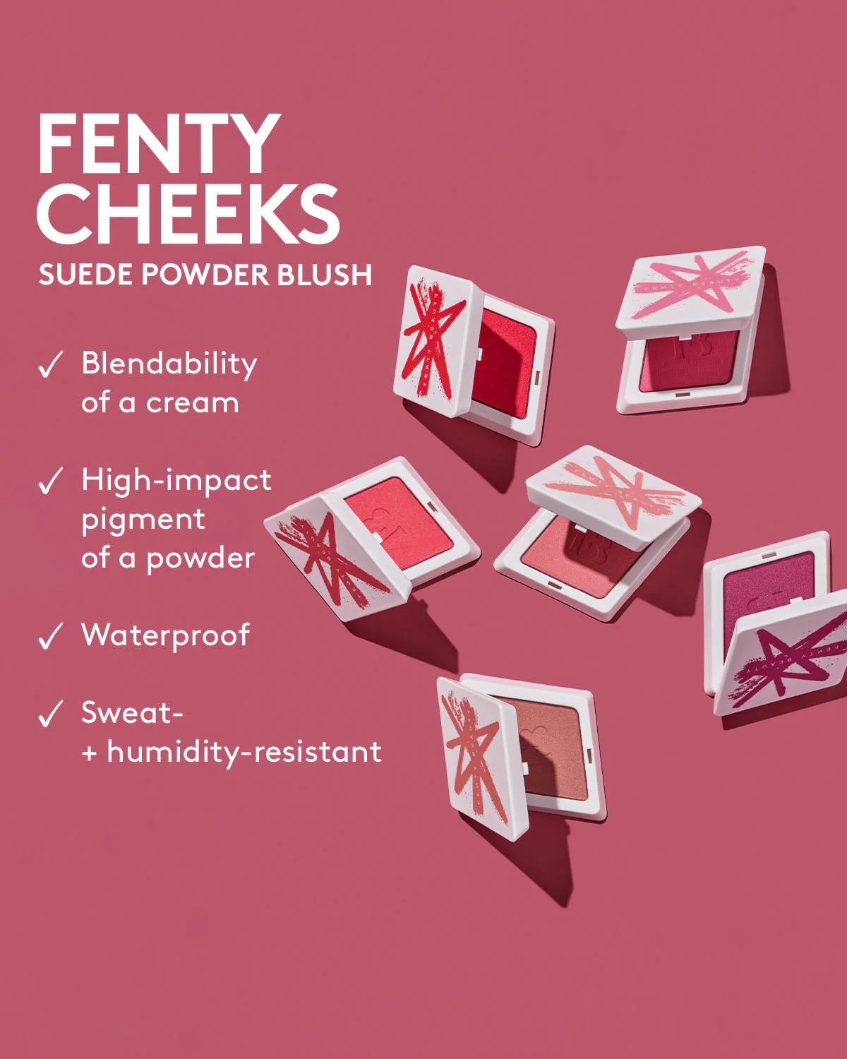 Fenty Cheeks Suede Powder Blush — Sundress Szn - Image 3