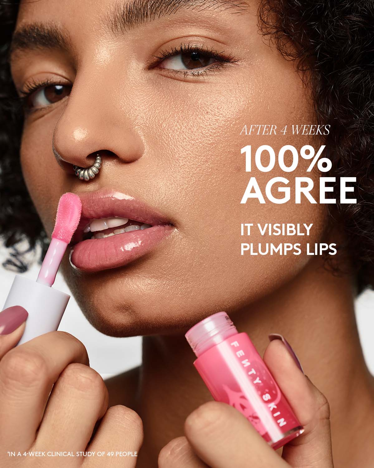 Fenty Treatz Hydrating + Strengthening Lip Oil — Cacao - Image 5