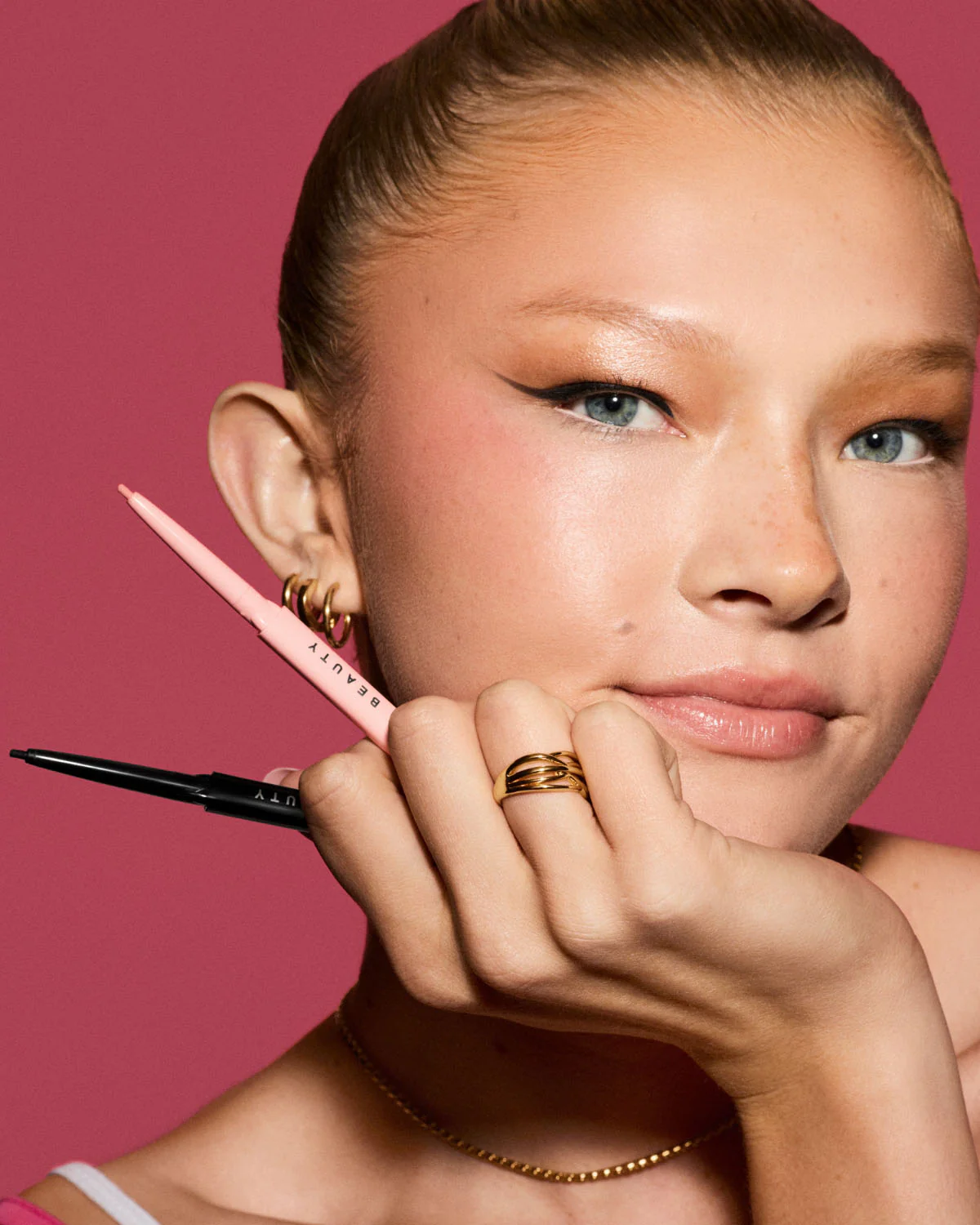Fine Linez Lash Line-Enhancing Eyeliner — Wink O'Pink - Image 2