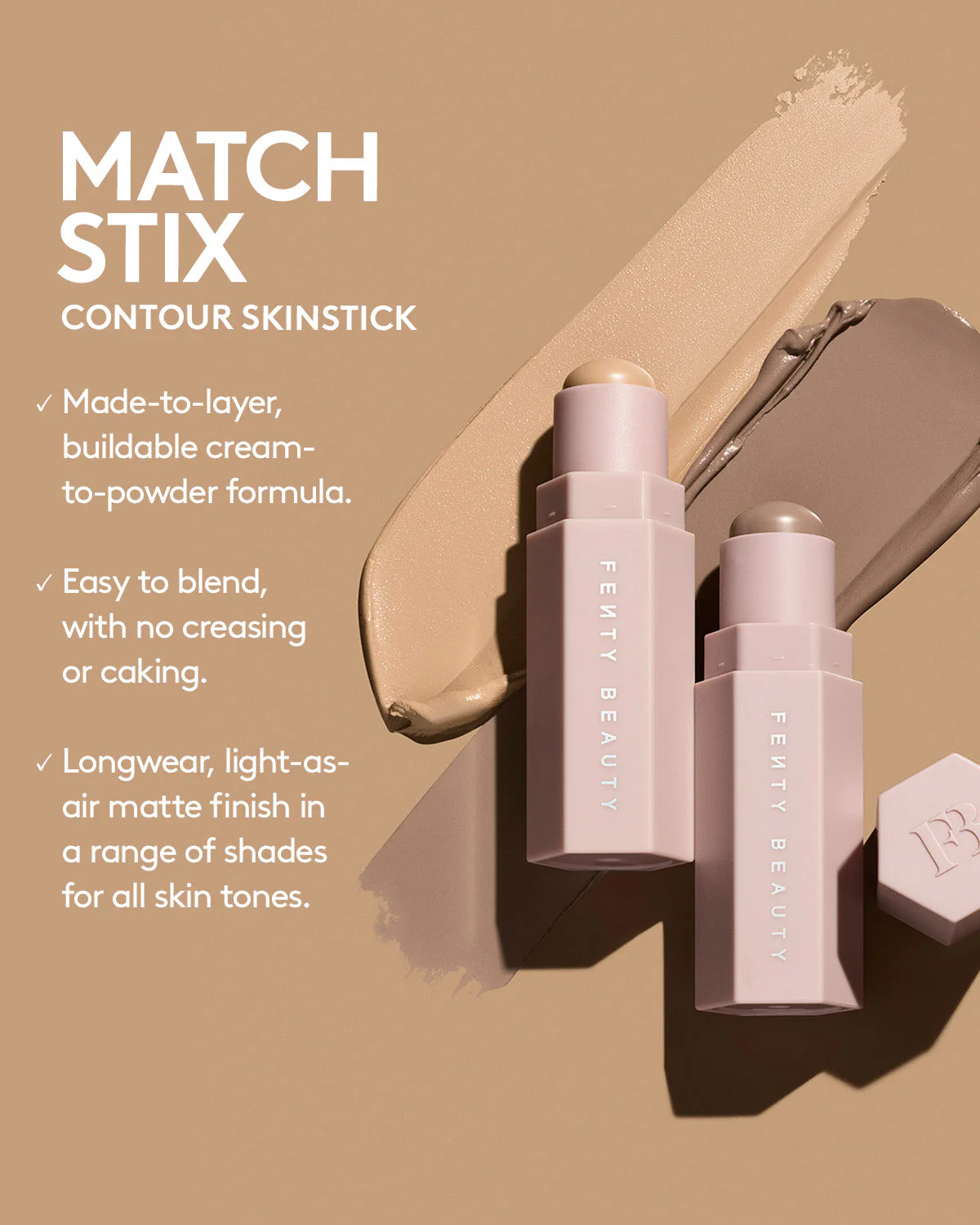 Mini Match Stix Duo Contour + Highlighter Set  — Deep - Image 8