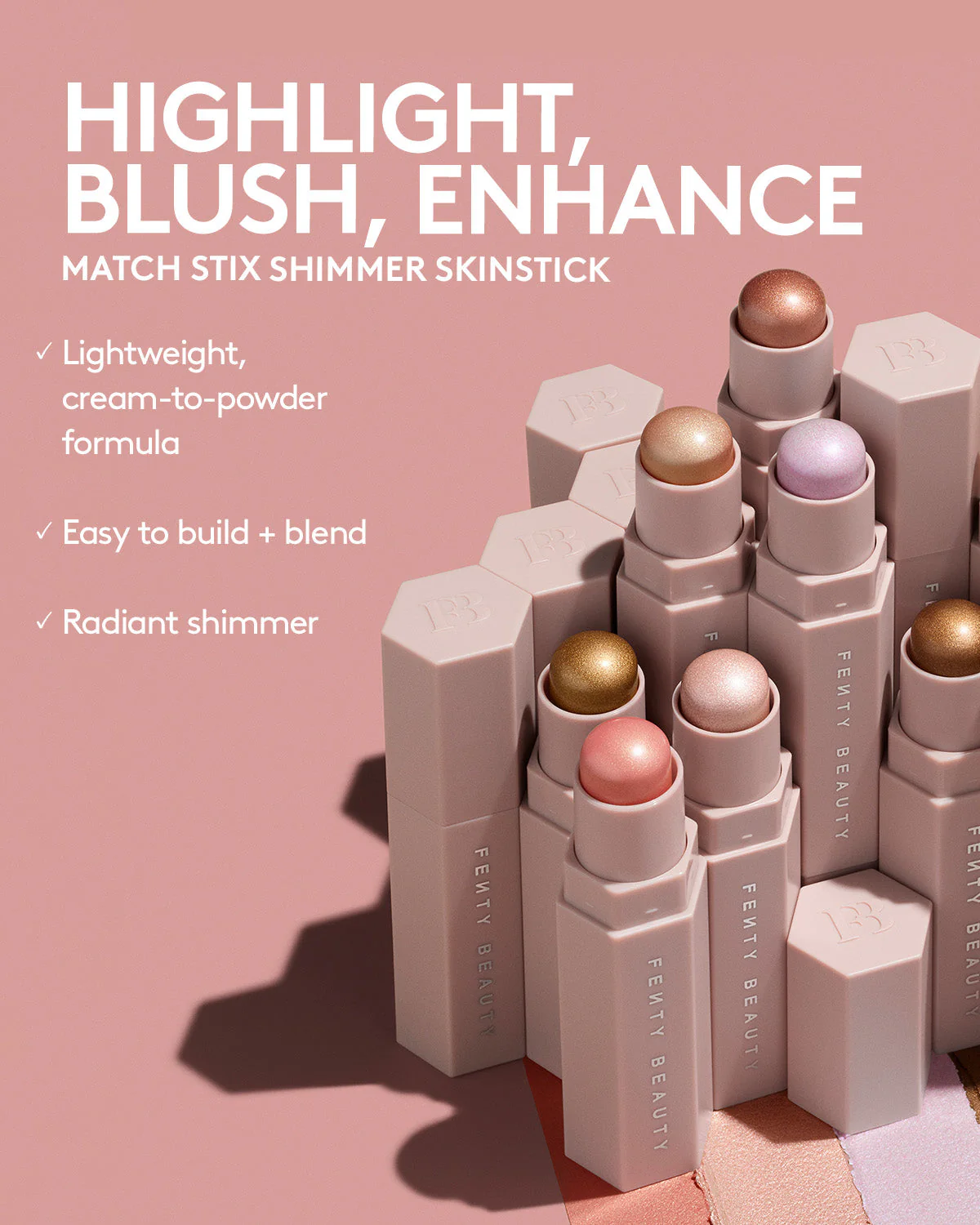 Mini Match Stix Duo Contour + Highlighter Set  — Light Medium - Image 9