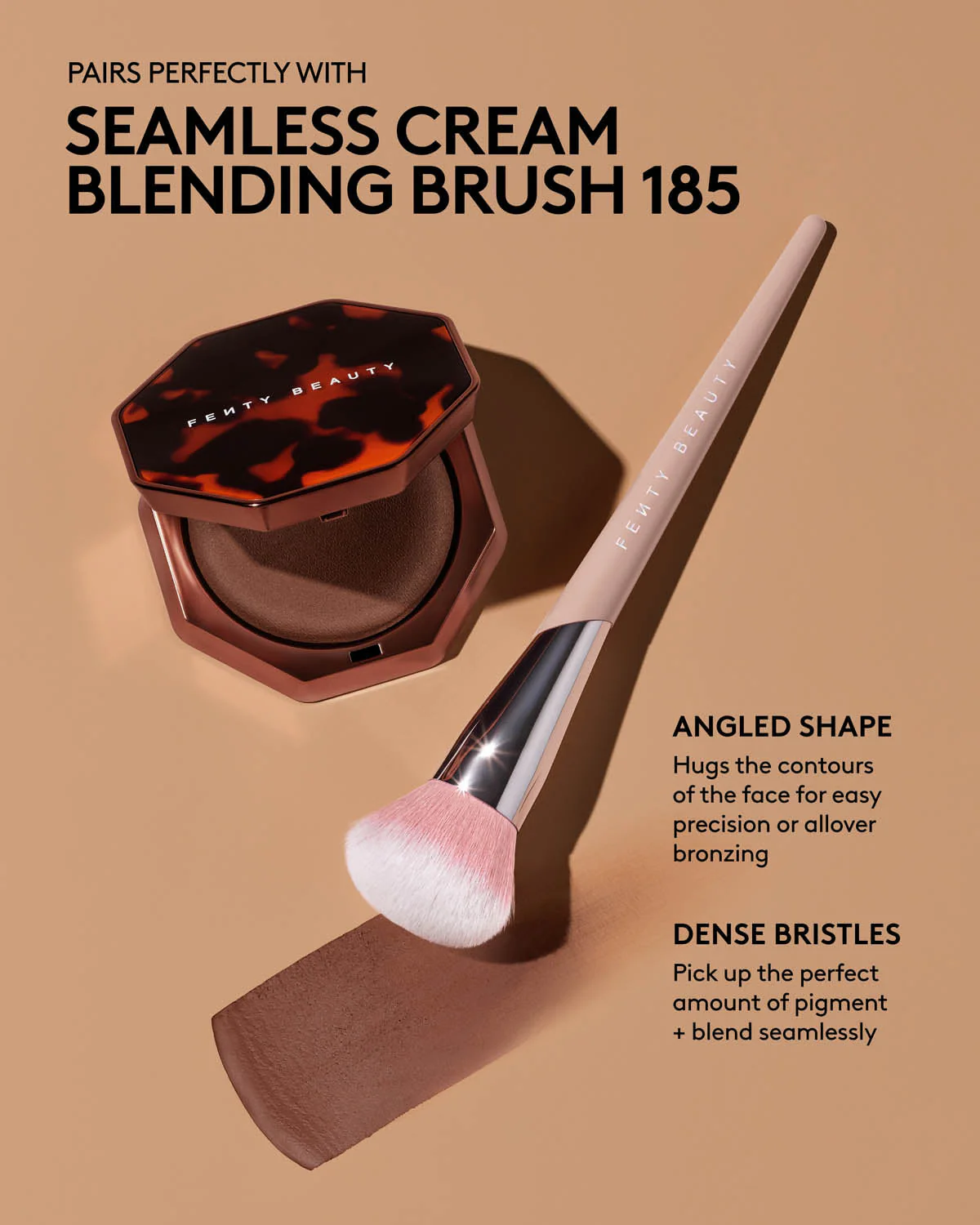 Seamless Cream Blending Brush 185 - Image 3