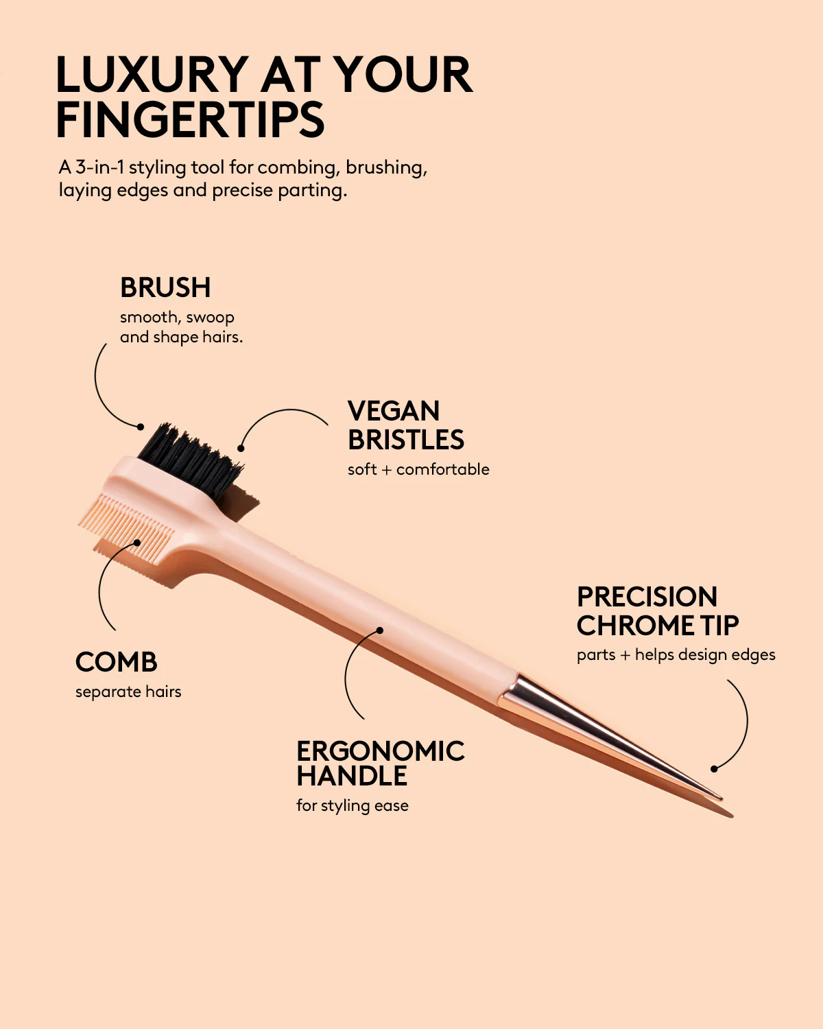 The Side Stick 3-in-1 Edge Styling Tool - Image 2