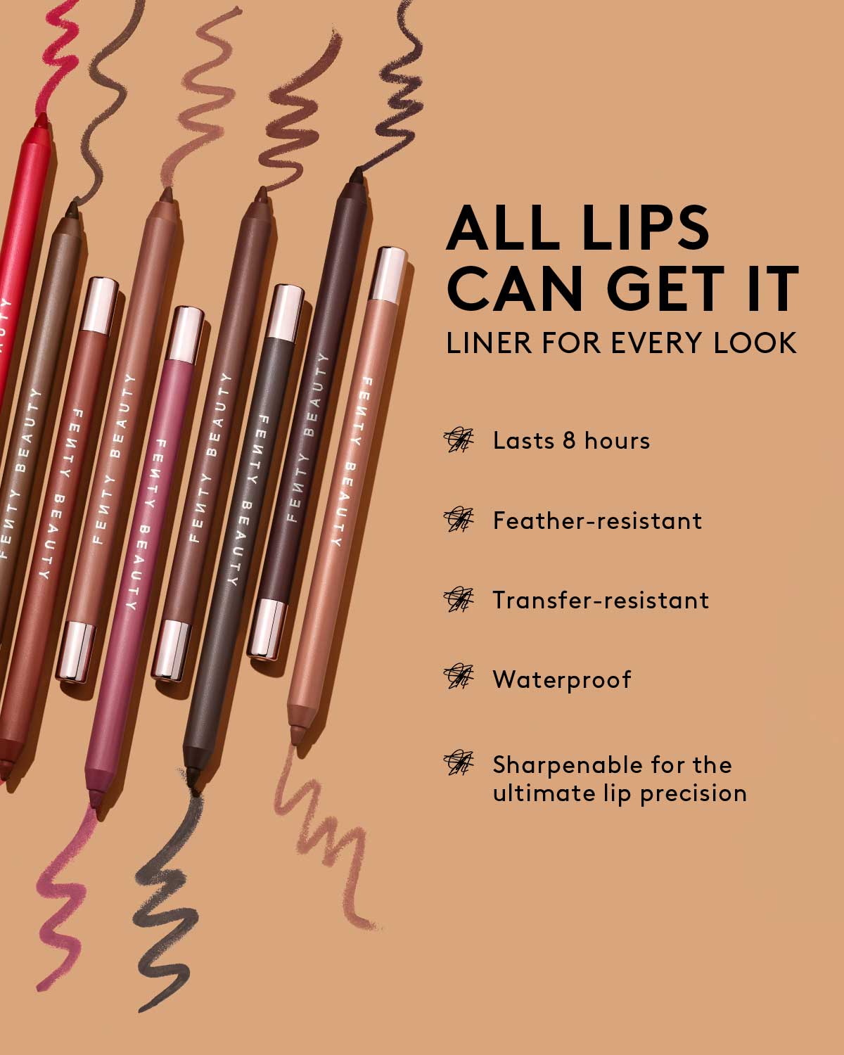 Trace'd Out Longwear Waterproof Pencil Lip Liner—RiRi - Image 7