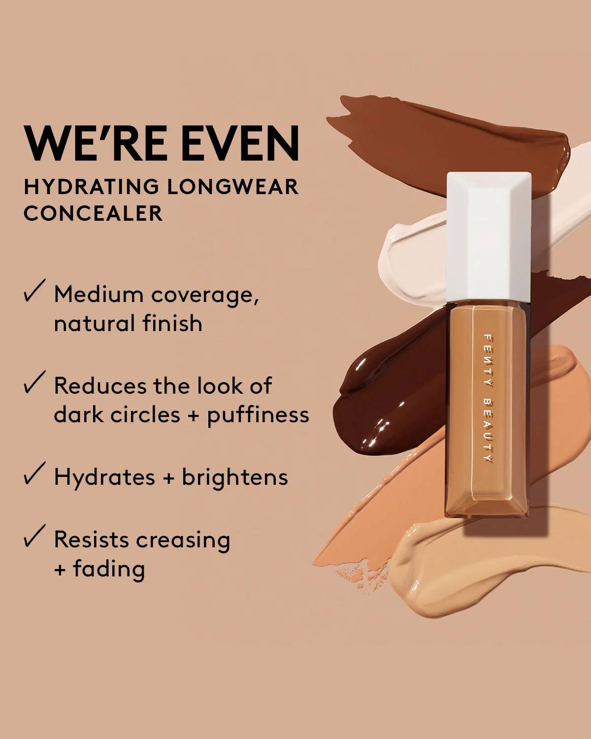 We're Even Mini Hydrating Longwear Concealer — 220W - Image 9