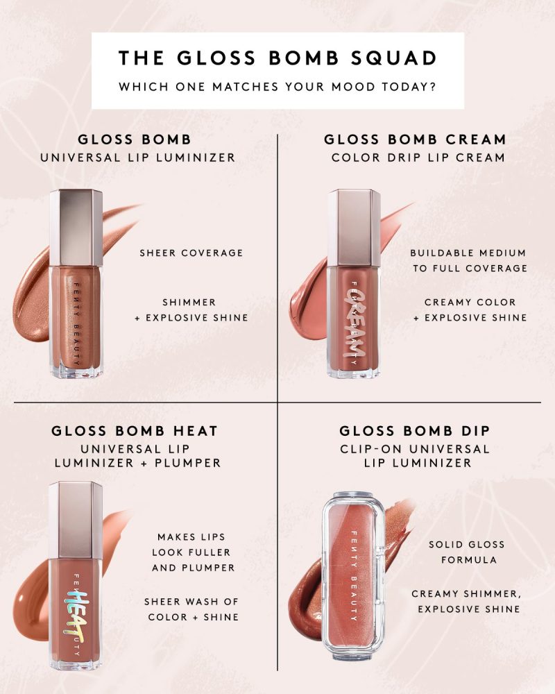 FB145376 Update to Gloss Bomb Comparison Chart Fenty Glow GB Dip 1200x1500 3a1ac1f5 29da 413b be90 7b595eaf74c3